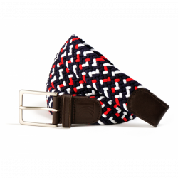 French Martini braided belt