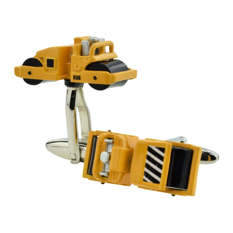 Boutons de manchette engin de chantier