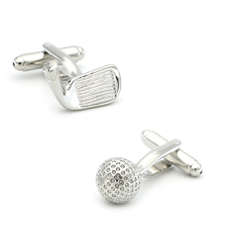 Golf Putter & Ball Cufflinks