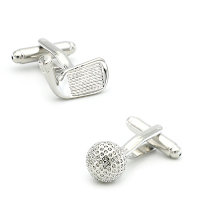 Golf Putter & Ball Cufflinks