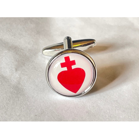Vendée Sacred Heart Cufflinks