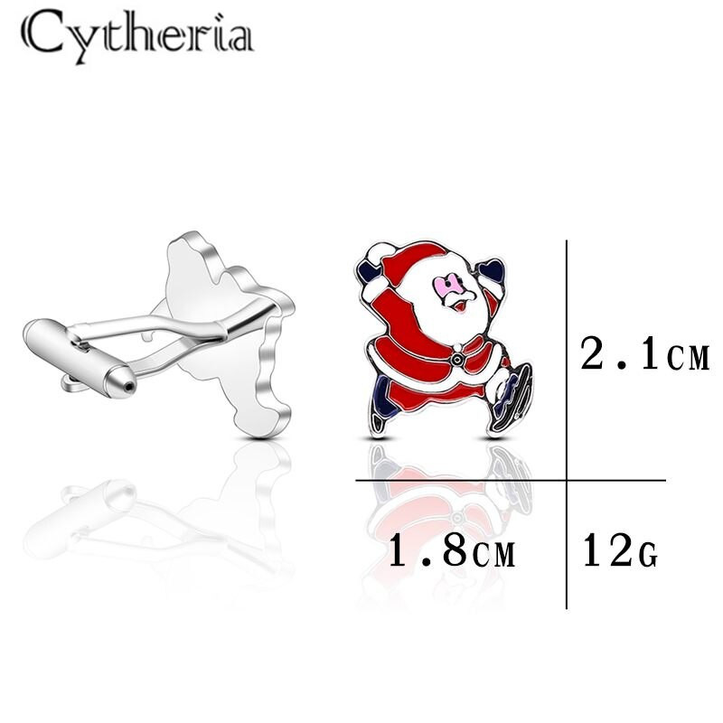 Boutons de manchette Petit Papa Noël