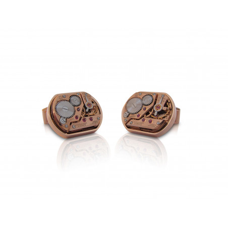 Boutons de manchette Mécanismes de montres Oméga, vue 3