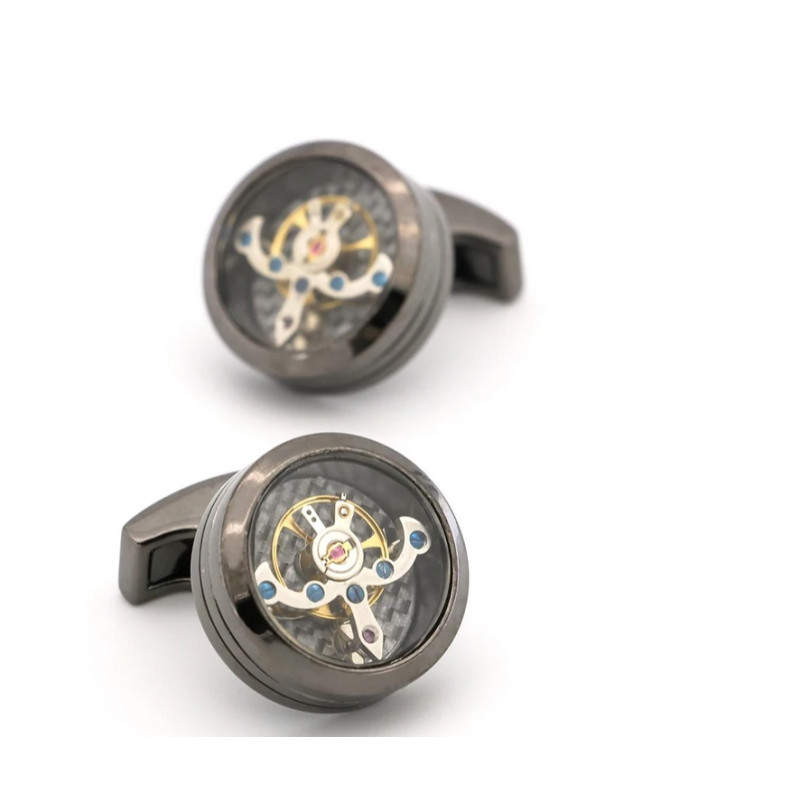 Boutons de manchette Mécanisme de montres (balancier)