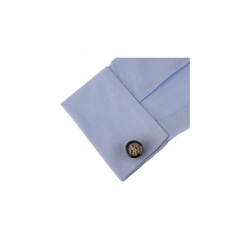 Boutons de manchette Mécanisme de montres (balancier)