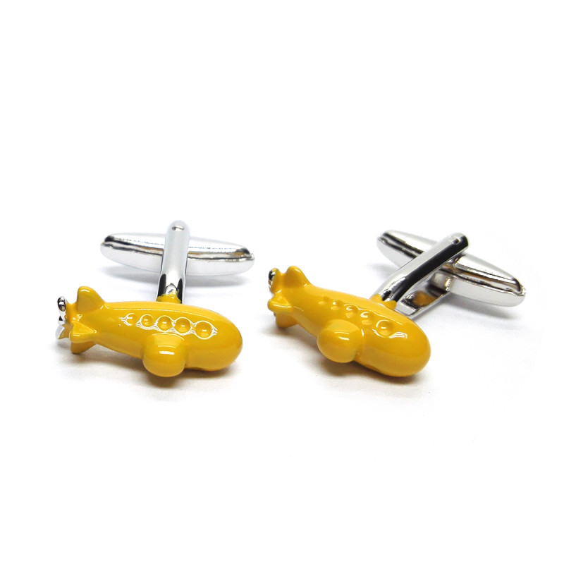 Boutons de manchette Yellow Submarine