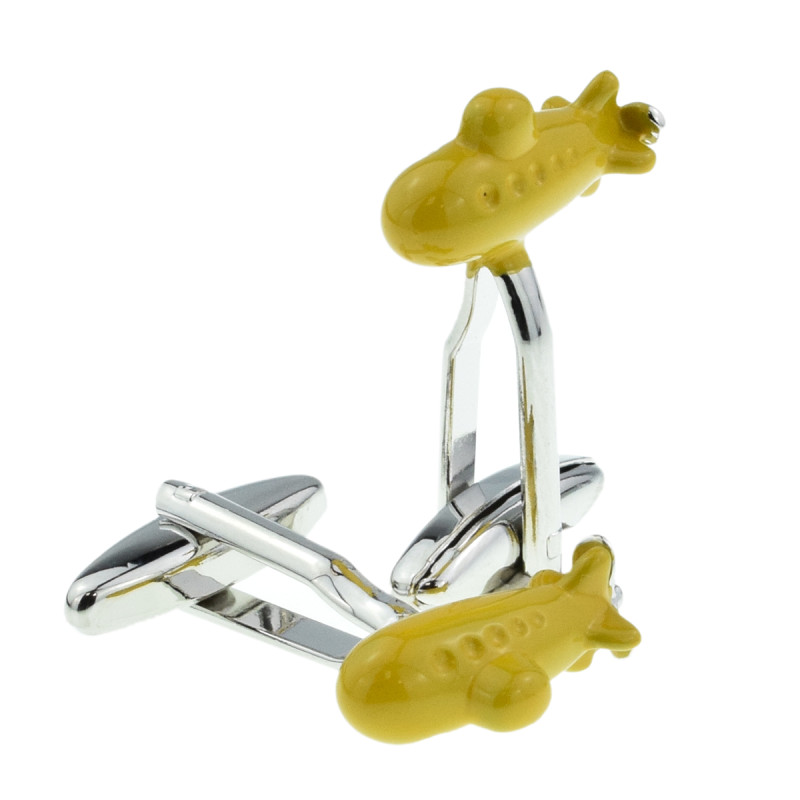 Boutons de manchette Yellow Submarine