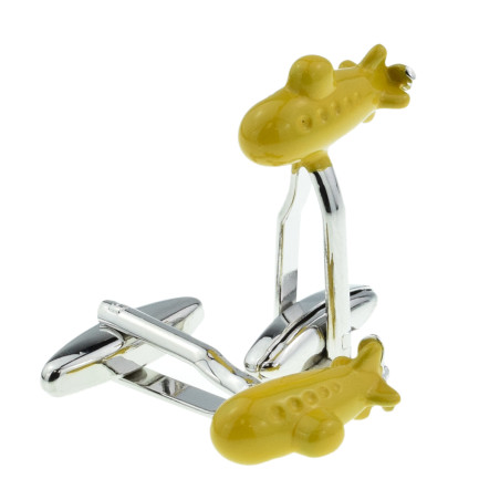 Yellow Submarine Cufflinks (Anchor)