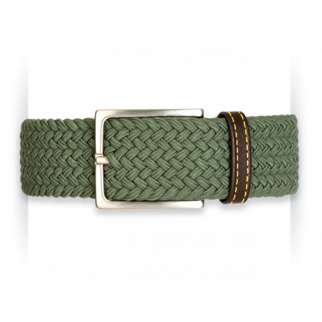 Cucumber Martini braided belt