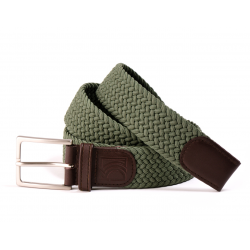 Cucumber Martini braided belt