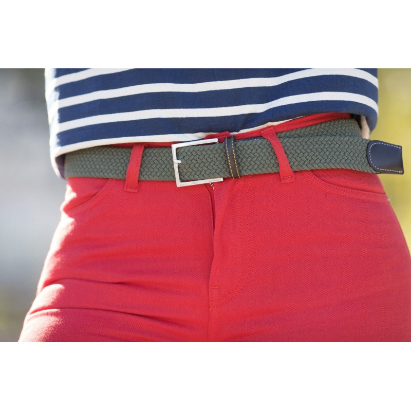 Cucumber Martini braided belt