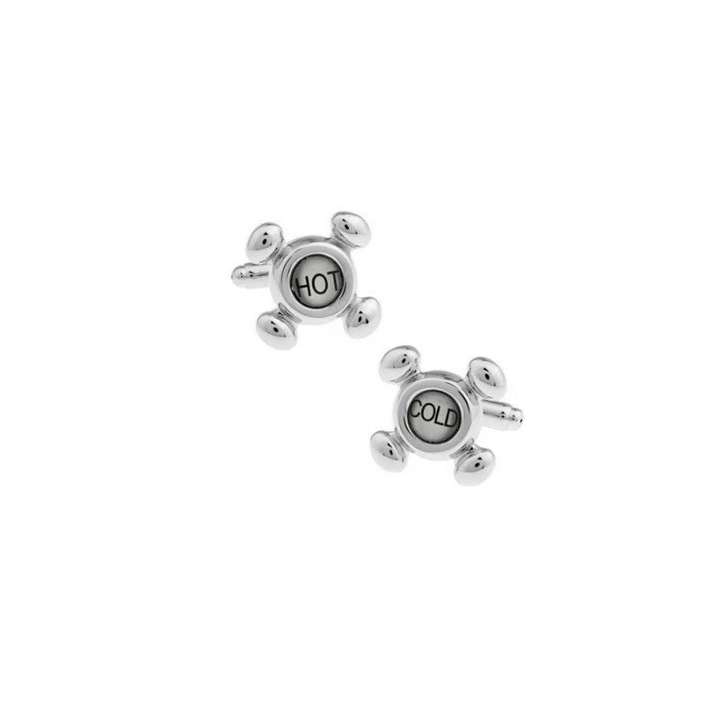 Boutons de manchette robinet Hot / Cold