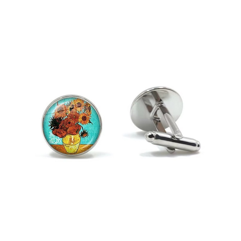 Van Gogh Sunflowers Cufflinks