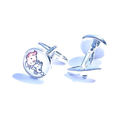 Boutons de manchette Tintin...