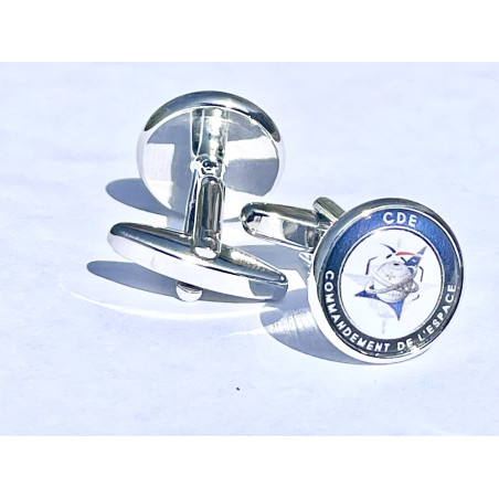 French Space Command Insignia Cufflinks