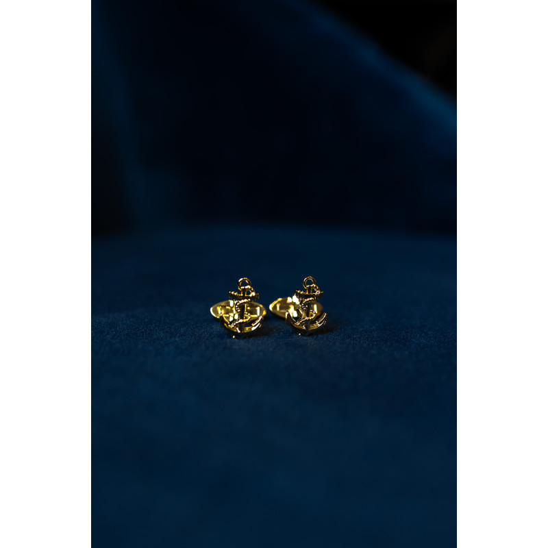 Boutons de manchette Ancre MARINE NATIONALE