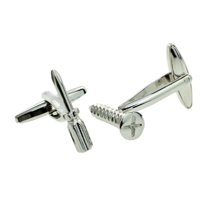 Boutons de manchette Tournevis & vis