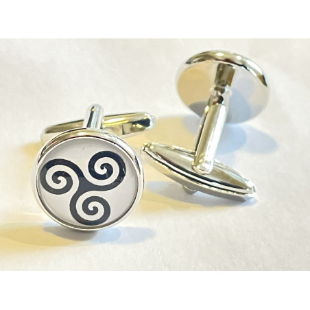 Celtic Triskele Cufflinks