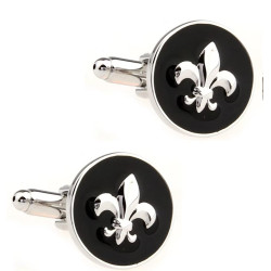Boutons de manchette Fleurs...