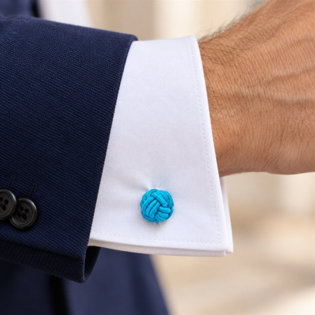 Bissau Silk Knot Cufflinks