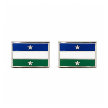 Boutons de manchette Drapeau de Patagonie