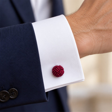 Rabat Silk Knot Cufflinks