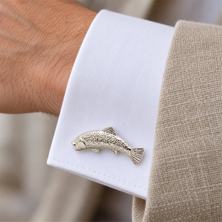 Salmon Fish Cufflinks