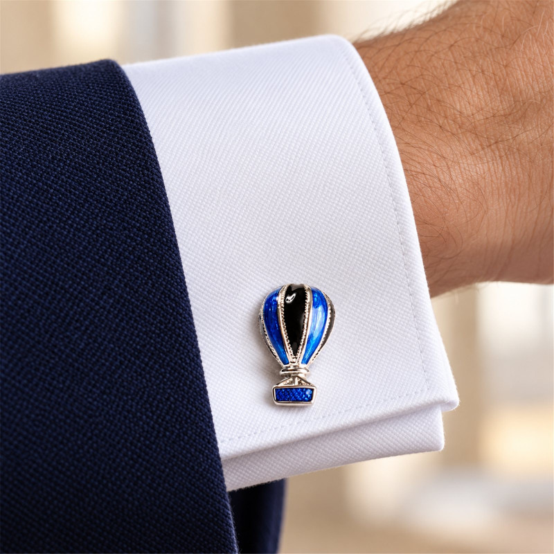 Hot Air Balloon Cufflinks