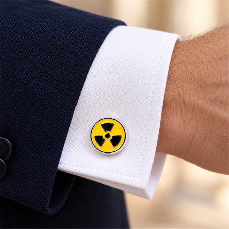 Nuclear Symbol Cufflinks