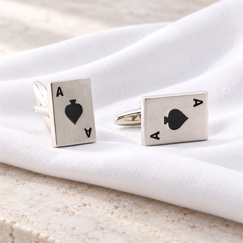 Ace of Spades Cufflinks