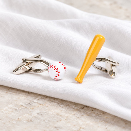 Yankees Baseball Cufflinks