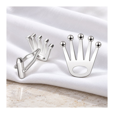 Crown Cufflinks II