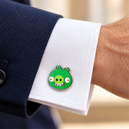 Boutons de manchette Bad Piggy
