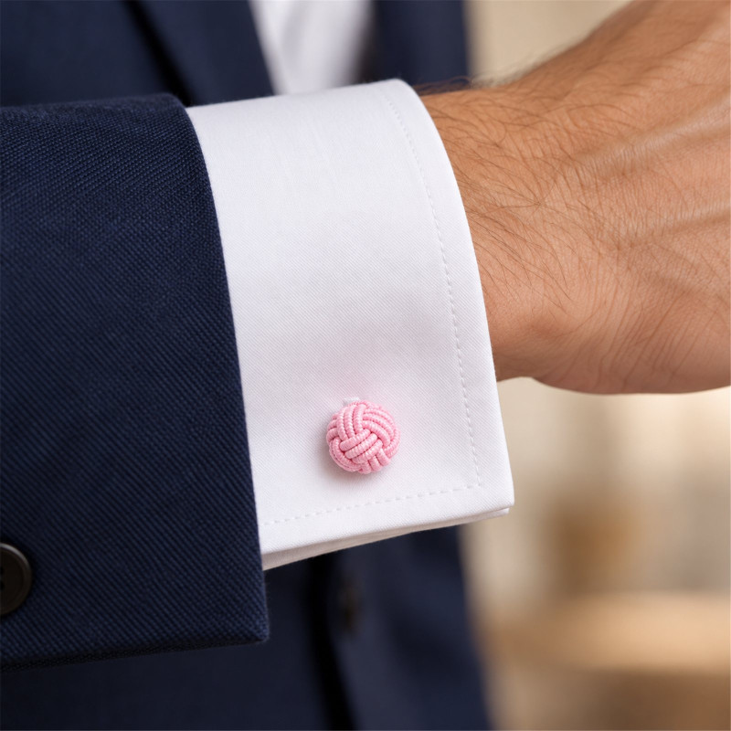 Quito Silk Knot Cufflinks