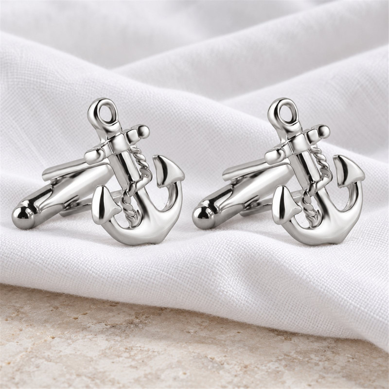 Boutons de manchette Ancre 2