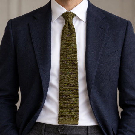 Divinely knitted tie