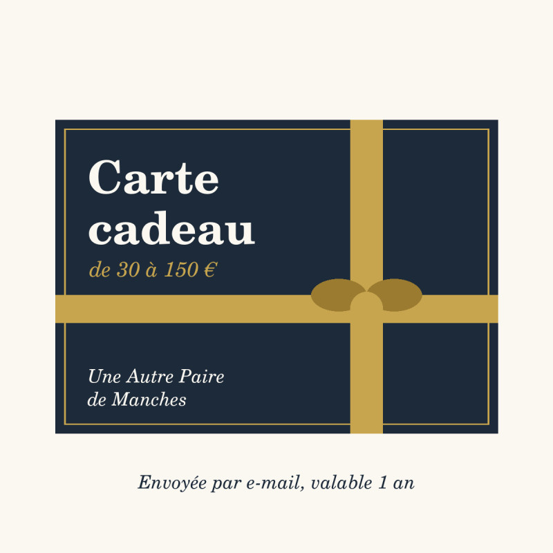 Une Autre Paire de Manches gift card