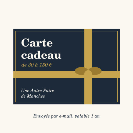 Une Autre Paire de Manches gift card