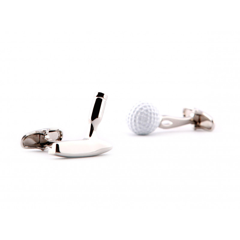 Golf Cufflinks (Putter & Ball)
