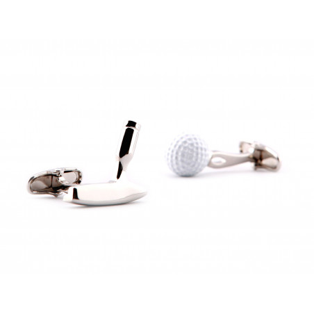Golf Cufflinks (Putter & Ball)