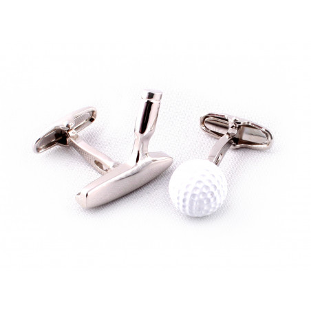 Golf Cufflinks (Putter & Ball)