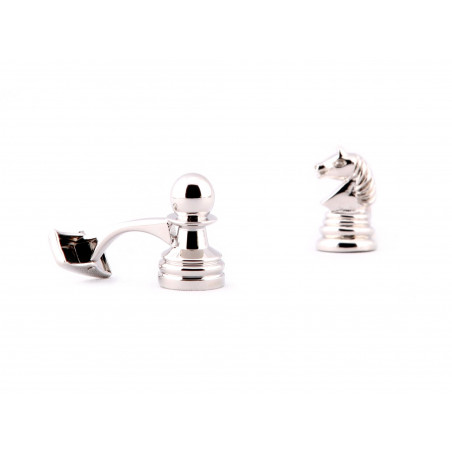 Kasparov & Karpov Chess Cufflinks