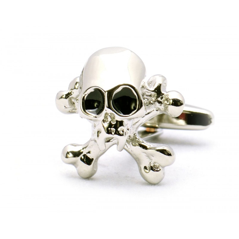 Boutons de manchette têtes de mort Skulls & Bones