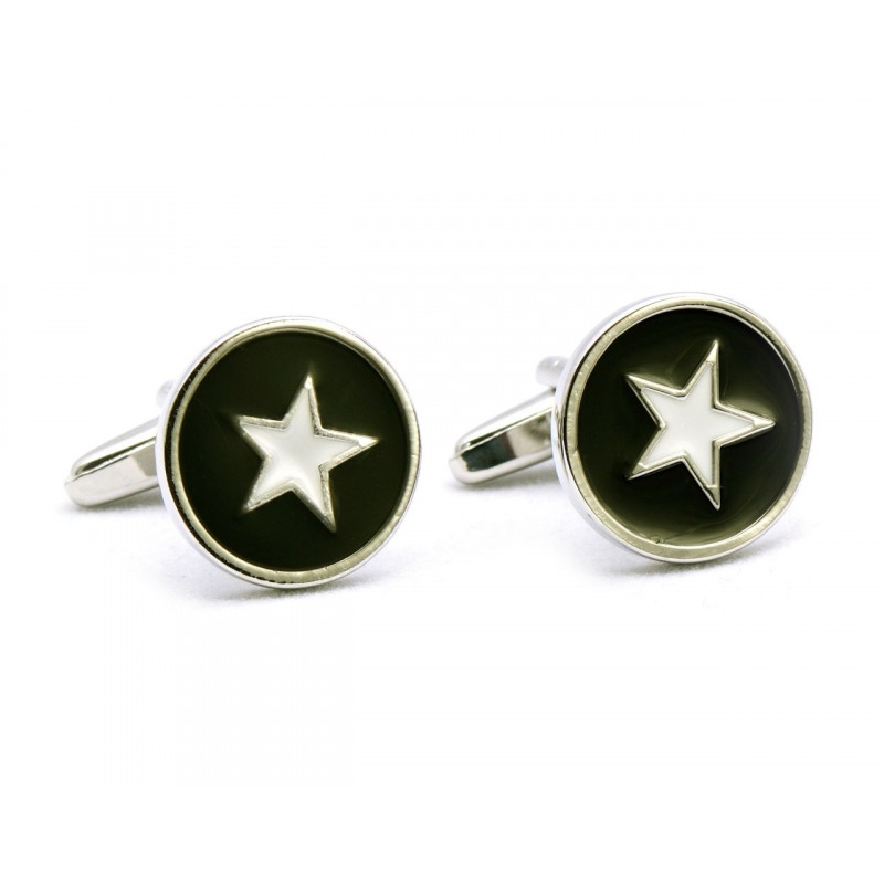 Boutons de manchette Star