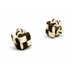 Brussels Silk Knot Cufflinks