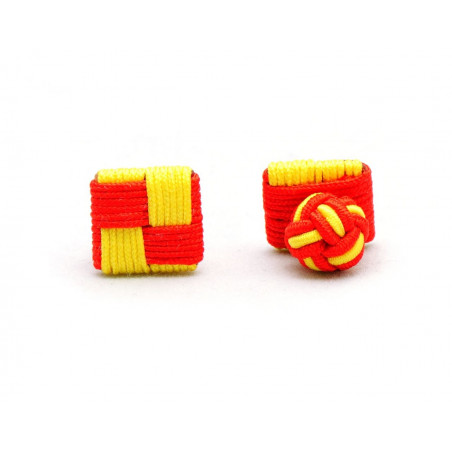 Colombo Silk Knot Cufflinks
