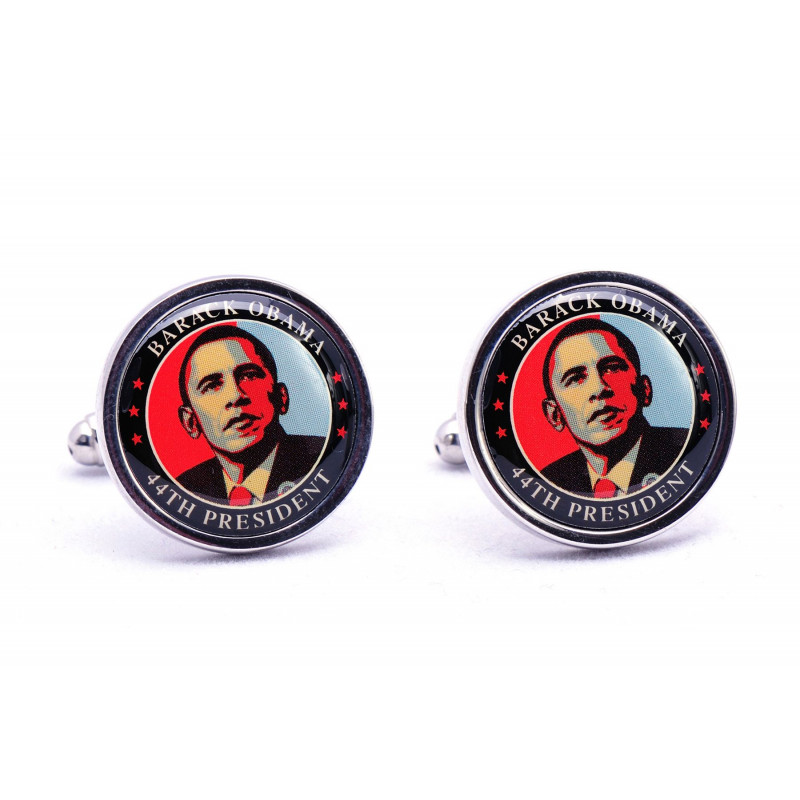 Boutons de manchette Obama