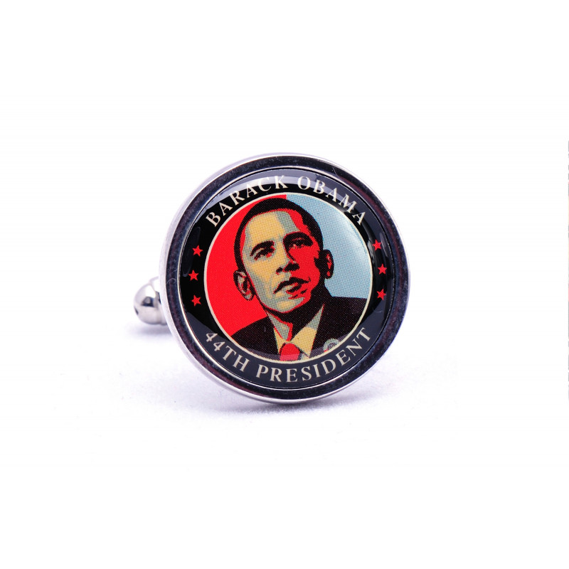 Boutons de manchette Obama