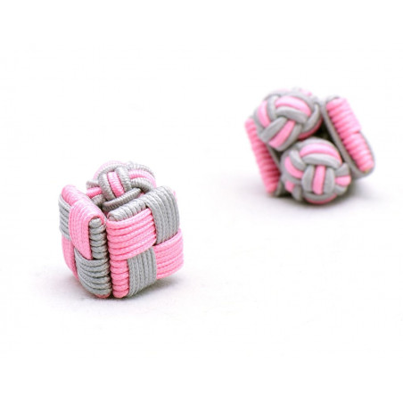 Canberra Silk Knot Cufflinks
