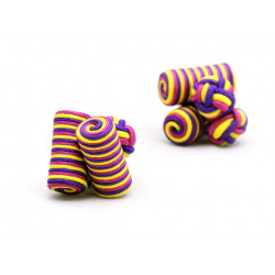 Caracas Silk Knot Cufflinks